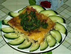 Запіканка з кабачків та картоплі (рецепт з фото)