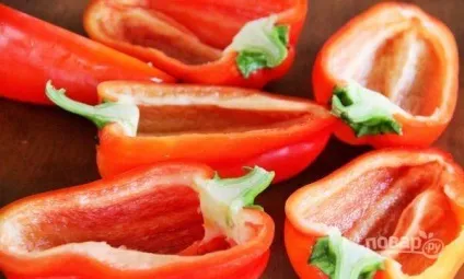 Запечена перець з грибами - покроковий рецепт з фото на (кулінари) Запечена перець з грибами - покроковий рецепт з фото на