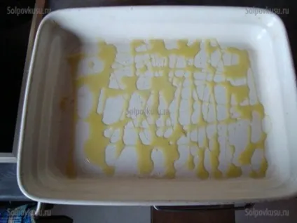 Запіканка з картоплі з помідором і кабачком