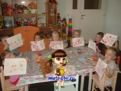 Заняття з малювання з дітьми в дитячому садку (дитячому) Заняття з малювання з дітьми в дитячому садку