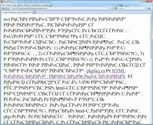 Html кодування сторінки