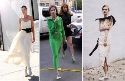 Як носити плаття з кедами (носити) Як носити плаття з кедами
