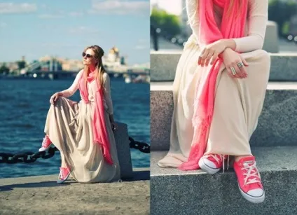 Як носити плаття з кедами (кеди плаття будь-якого фасону) Як носити плаття з кедами