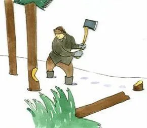 Значення фразеологізму «через пень колоду», його походження (колоду) Значення фразеологізму «через пень колоду», його походження