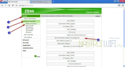 Zte zxhn h298n - настройка wifi, sip і pppoe інтернет з'єднання для мтс (Татарстан) (sip) Zte zxhn h298n - настройка wifi, sip і pppoe інтернет з'єднання для мтс (Татарстан)
