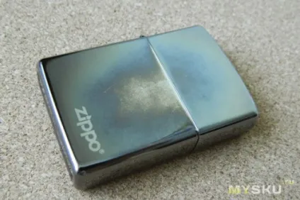 Zippo black ice chrome logo made in usa special edition (підробка) (logo) Zippo black ice chrome logo made in usa special edition (підробка)
