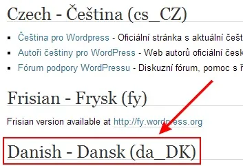Як поміняти мову в wordpress