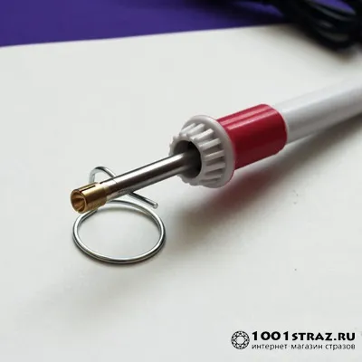 Як користуватися паяльником для стразів (лицьовою стороною вгору) Як користуватися паяльником для стразів