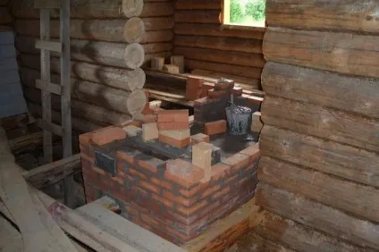 Як правильно встановити піч в дерев'яному будинку (каміни) Як правильно встановити піч в дерев'яному будинку