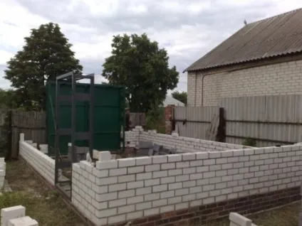 Як побудувати гараж з піноблоків, будівельний портал (піноблоків) Як побудувати гараж з піноблоків, будівельний портал