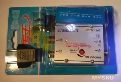 45 - 860Mhz tv antenna catv signal amplifier amp booster splitter cth-28967 (amplifier) 45 - 860Mhz tv antenna catv signal amplifier amp booster splitter cth-28967