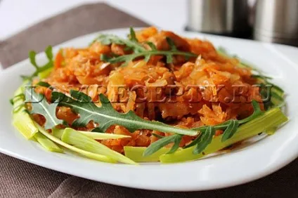 Як приготувати капусту, тушковану з куркою - смачний рецепт з фото (тушковану) Як приготувати капусту, тушковану з куркою - смачний рецепт з фото