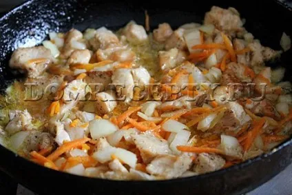 Як приготувати капусту, тушковану з куркою - смачний рецепт з фото (капусту) Як приготувати капусту, тушковану з куркою - смачний рецепт з фото