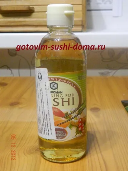 Як приготувати оцет для суші (суші) Як приготувати оцет для суші