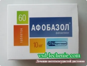 Афобазол при ВСД