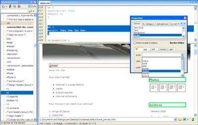 8 Css редакторів для веб-дизайнер