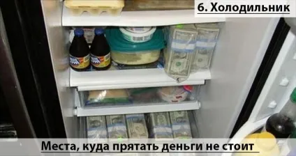 6 Кращих місць, куди заховати гроші вдома (куди) 6 Кращих місць, куди заховати гроші вдома