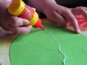 Аплікація «гусениця»