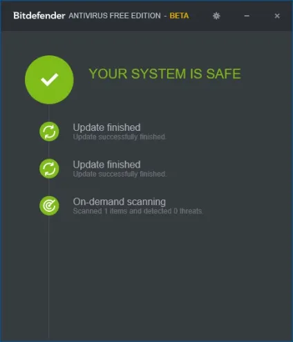 Антивірус bitdefender free для windows 10