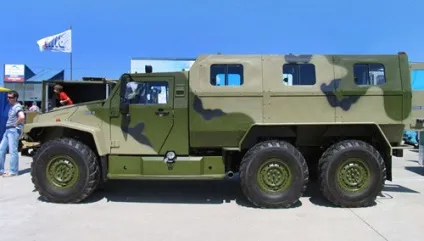 Автомобілі - позашляховики - огляд - ВПК-3927 вовк