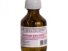 Борна кислота в вухо - надійний засіб при отиті