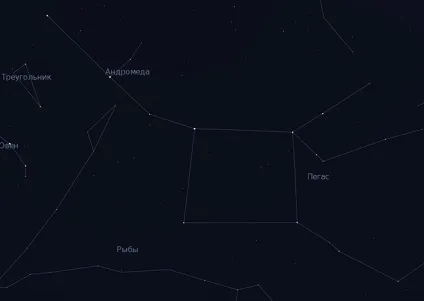 Велика вселеннаясозвездія осіннього неба (неба) Велика вселеннаясозвездія осіннього неба