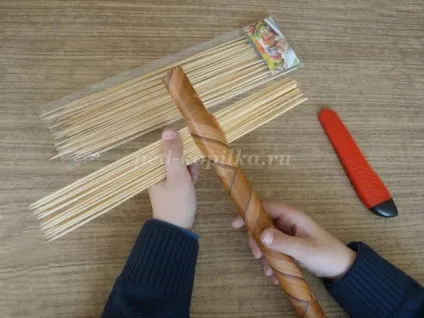 Паперовий сокиру своїми руками