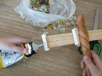 Паперовий сокиру своїми руками