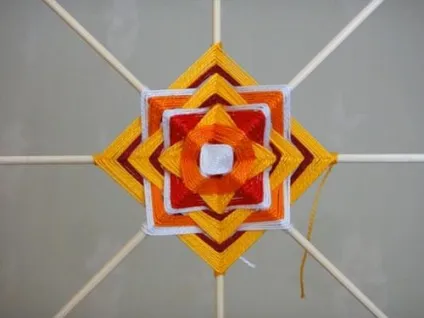 Боже око », або плетемо мандалу - ярмарок майстрів - ручна робота, handmade (плетіння) Боже око », або плетемо мандалу - ярмарок майстрів - ручна робота, handmade