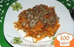 Бюджетна тушкована картопля з курячими шийками - покроковий рецепт з фото