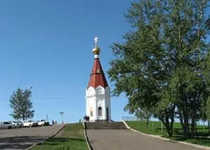 Каплиця святої Параскеви П'ятниці на вартової горі в Горловкае (горе) Каплиця святої Параскеви П'ятниці на вартової горі в Горловкае