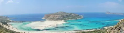 Бухта Балос злиття трьох морів