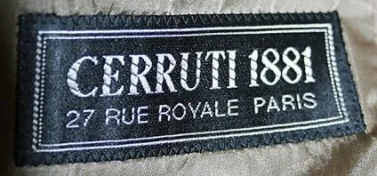 Cerruti, енциклопедія моди