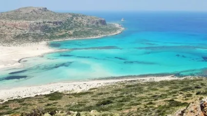 Бухта Балос злиття трьох морів