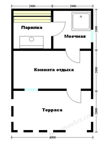Креслення бань з бруса - побудуємо лазню за кресленням! (Баню) Креслення бань з бруса - побудуємо лазню за кресленням!