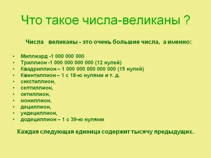 Що таке числа-велетні