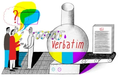 Що таке verbatim (лікнеп) - театр