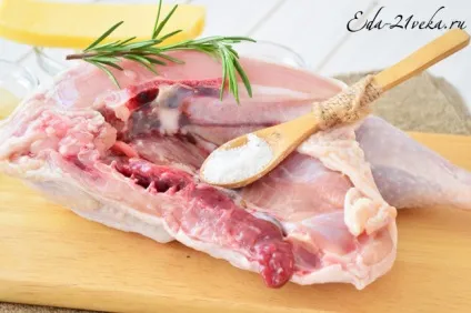 Курча під сиром в духовці