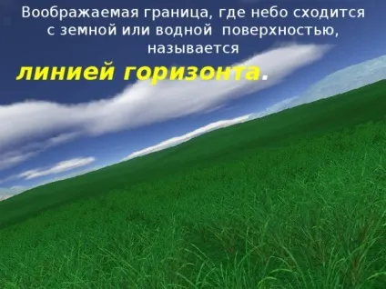 Що таке горизонт початкові класи, презентації (горизонт) Що таке горизонт початкові класи, презентації