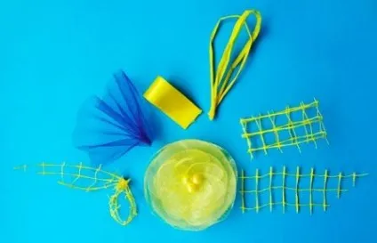 Квіти з органзи своїми руками, майстер клас для початківців