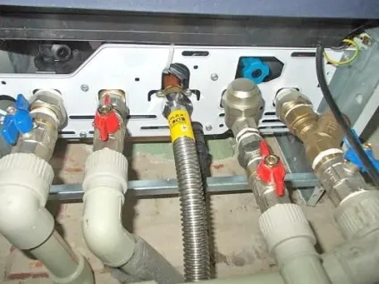 Схема підключення газового котла - як правильно підключити газопровід, опалення та інші