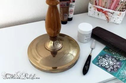 Декоруємо нудну настільну лампу - ярмарок майстрів - ручна робота, handmade (бавовна) Декоруємо нудну настільну лампу - ярмарок майстрів - ручна робота, handmade