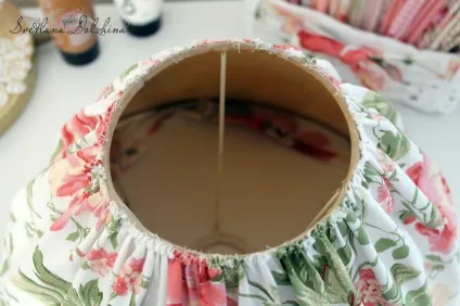 Декоруємо нудну настільну лампу - ярмарок майстрів - ручна робота, handmade (декорування) Декоруємо нудну настільну лампу - ярмарок майстрів - ручна робота, handmade