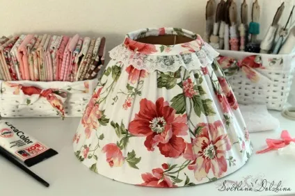 Декоруємо нудну настільну лампу - ярмарок майстрів - ручна робота, handmade (ножиці) Декоруємо нудну настільну лампу - ярмарок майстрів - ручна робота, handmade