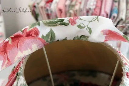 Декоруємо нудну настільну лампу - ярмарок майстрів - ручна робота, handmade (ножиці) Декоруємо нудну настільну лампу - ярмарок майстрів - ручна робота, handmade