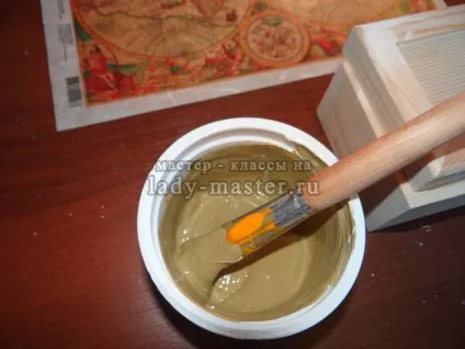 Декупаж шкатулки рисової папером, майстер - клас з фото, покроково (декупаж шкатулки рисової папером) Декупаж шкатулки рисової папером, майстер - клас з фото, покроково