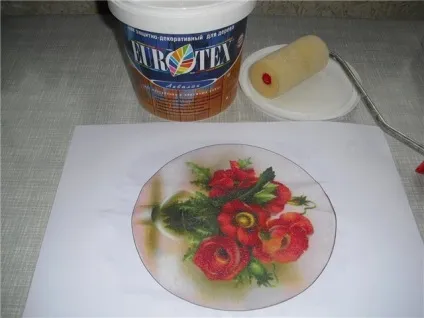Декупаж малюнка на звичайному папері (декупаж малюнка на звичайному папері. Майстер-клас.) Декупаж малюнка на звичайному папері