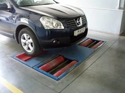 Діагностика підвіски на вібростенді (принцип) Діагностика підвіски на вібростенді