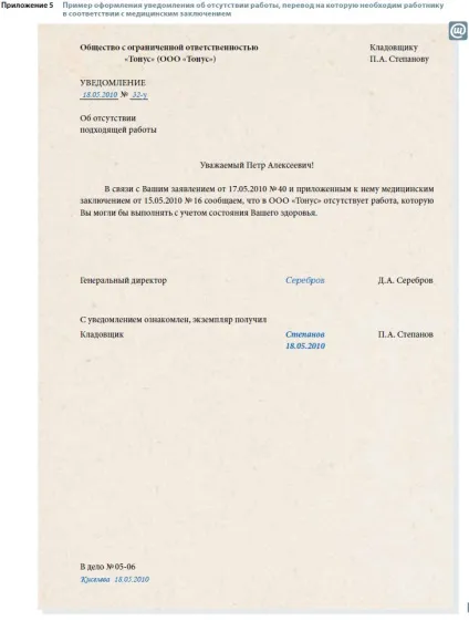 документ повідомлення