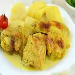 Домашня тушкована капуста з куркою (куркою) Домашня тушкована капуста з куркою